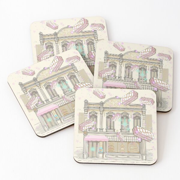 Item preview, Magical Bakery Illustration – Dreamy Cake Shop with Floating Desserts designed and sold by Sugar Wisdom .