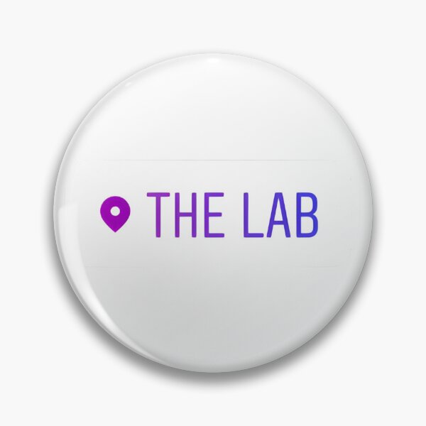 Item preview, The Lab Location Pin designed and sold by musicinmyblood.