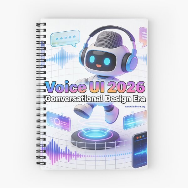 Item preview, Voice UI 2026 - Conversational Design Poster designed and sold by Vinaybharadwaj.