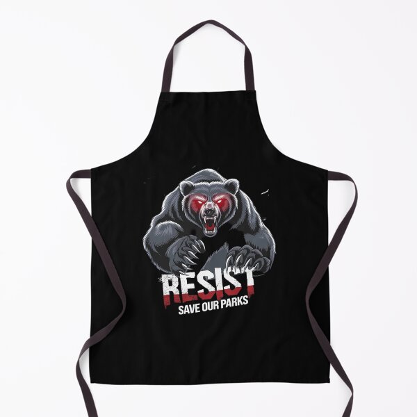 Item preview, Protect Our National Parks Resist ALT US Bear Nature2 designed and sold by MarryIsMonth.