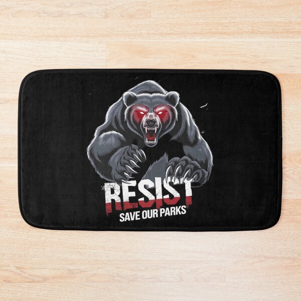 Item preview, Protect Our National Parks Resist ALT US Bear Nature2  designed and sold by MarryIsMonth.