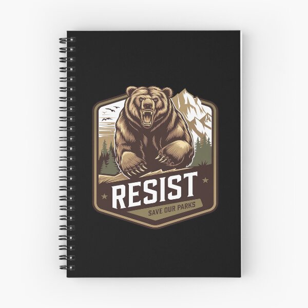 Item preview, Protect Our National Parks Resist ALT US Bear Nature4  designed and sold by FadeOfThrone.