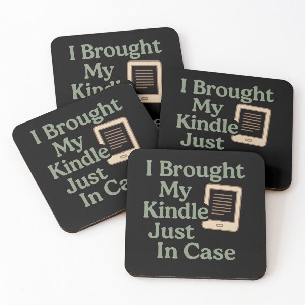 Item preview, I Brought My Kindle Just In Case T-Shirt - Bookish Reader Gift designed and sold by PrintMod.