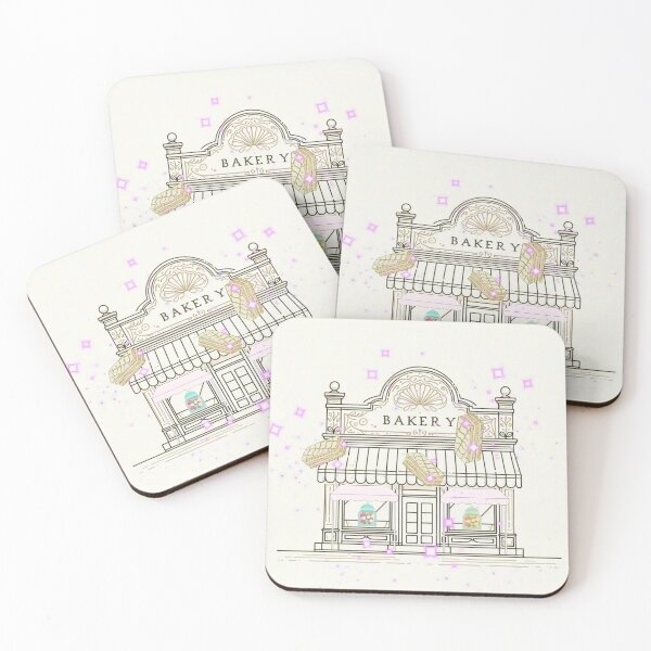 Item preview, Magical Bakery Illustration – Dreamy Cake Shop with Floating Desserts designed and sold by Sugar Wisdom .