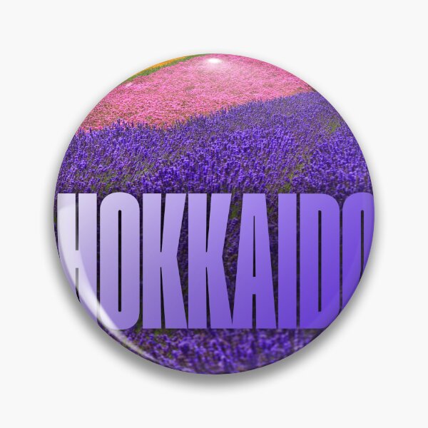 Item preview, Hokkaido Lavender Fields Japan Scenic Travel Poster Art designed and sold by Mesmerizetravel.