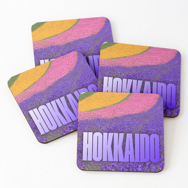 Item preview, Hokkaido Lavender Fields Japan Scenic Travel Poster Art designed and sold by Mesmerizetravel.