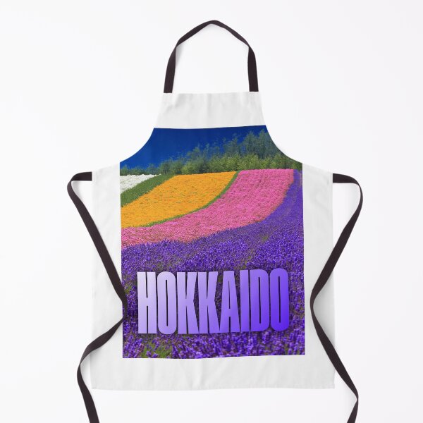 Item preview, Hokkaido Lavender Fields Japan Scenic Travel Poster Art designed and sold by Mesmerizetravel.