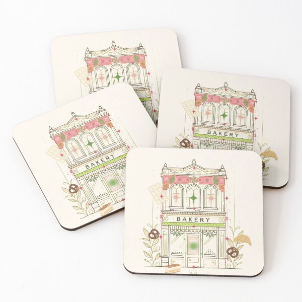 Item preview, Magical Bakery Illustration – Dreamy Cake Shop with Floating Desserts designed and sold by Sugar Wisdom .
