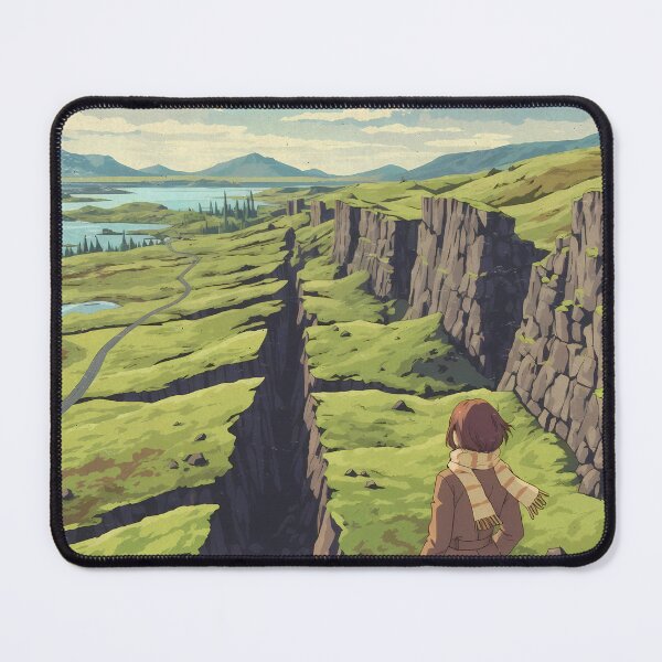 Item preview, Pastel Drift Across the Rift of Thingvellir designed and sold by JacksoonLester.