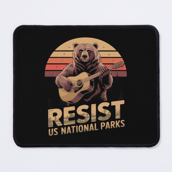 Item preview, Protect Our National Parks Resist ALT US Bear Nature5  designed and sold by FadeOfThrone.