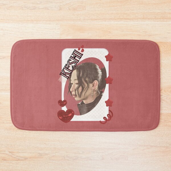 Item preview, Keshii R&B Artist with Emotional Lyrics American singer-songwriter R&B music indie pop  illustration Red Aesthetic Collage Design designed and sold by AJUNICE STUDIO.