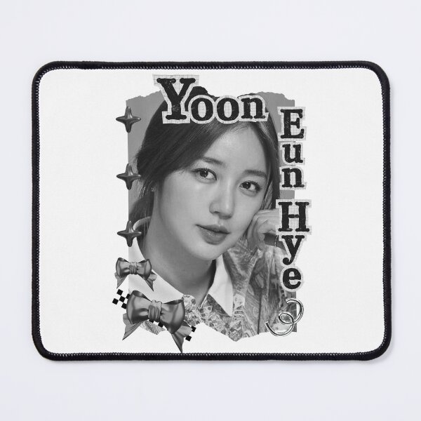 Item preview, Yoon Eun-hye (윤은혜) Korean actress South Korean celebrity K-drama star Korean film n Black and White Collage Digital Art Portrait designed and sold by AJUNICE STUDIO.