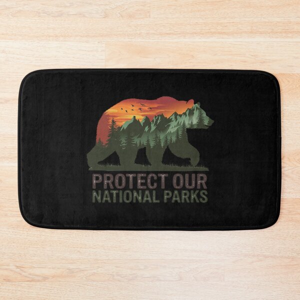 Item preview, Protect Our National Parks Resist Support Nature Bear Lover  designed and sold by FadeOfThrone.