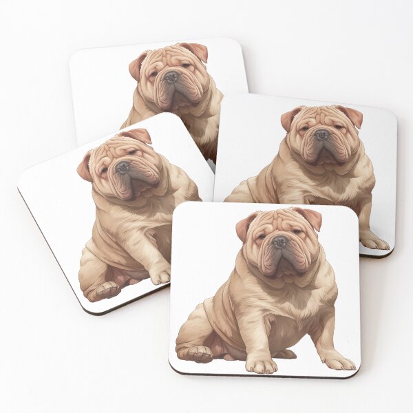 Item preview, Cute Chinese Shar-Pei designed and sold by SMARTKIT  DESIGNAGENCY.