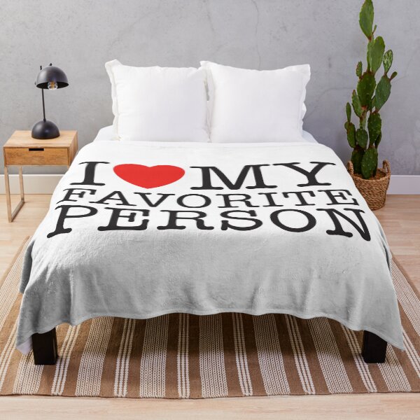 Item preview, I Love My Favorite Person designed and sold by shitpostee.