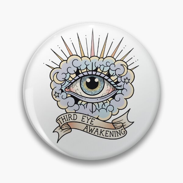 Item preview, Third Eye Awakening – Mystical All Seeing Eye Illustration designed and sold by Senkov.