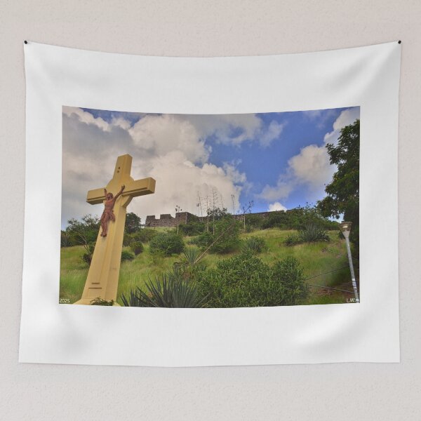 Item preview, The Cross At Fort Louis Saint Martin designed and sold by LisaWootenPhoto.