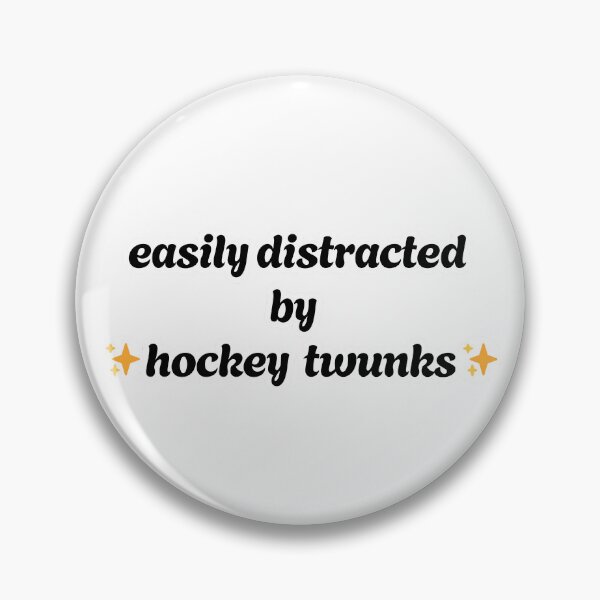Item preview, Heated Rivalry Easily Distracted by Hockey Twunks (Original) designed and sold by claybro.