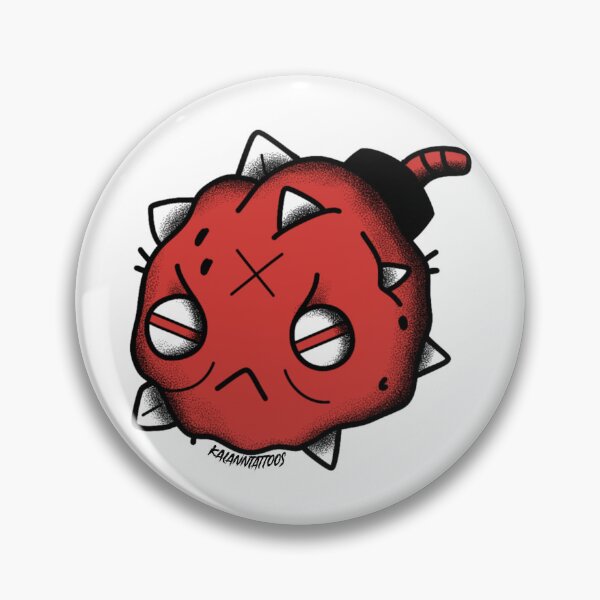 Item preview, COTL bomb demon designed and sold by KalAnnTattoos.
