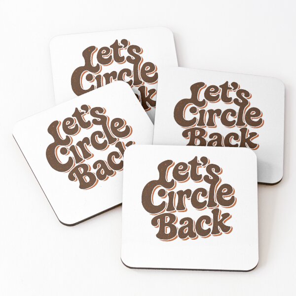 Item preview, Let's Circle Back Retro Design - Funny Corporate Meeting Joke designed and sold by PrintMod.