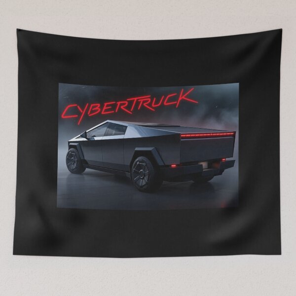 Item preview, cybertruck artwork designed and sold by TEEJAMBOREE.