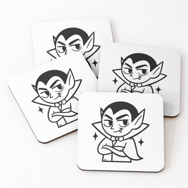 Item preview, Mini Dracula Cartoon – Mischievous Vampire Art designed and sold by btwjulis.