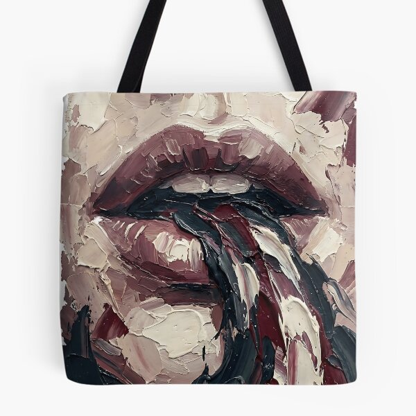 Item preview, Spoken Truth - Impasto Lips designed and sold by Mora Atelier Designs.