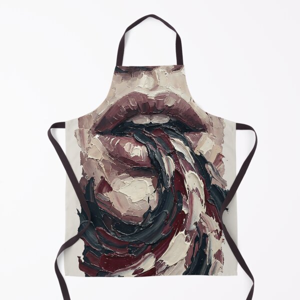 Item preview, Spoken Truth - Impasto Lips designed and sold by Mora Atelier Designs.