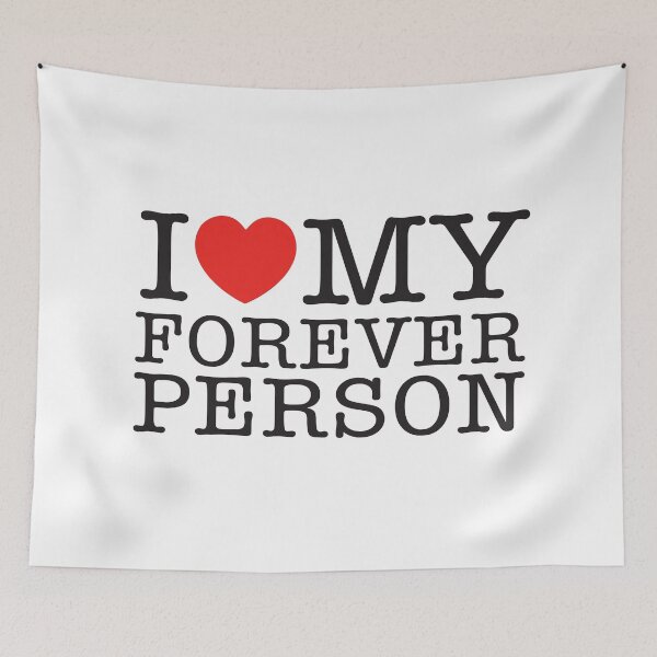 Item preview, I Love My Forever Person designed and sold by shitpostee.