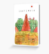 Guatemala Greeting Card
