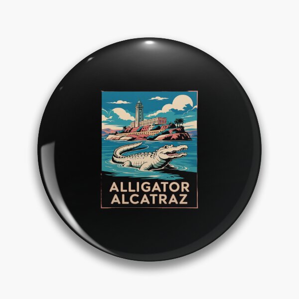 Item preview, Alligator Alcatraz Florida Everglades Parody 12  designed and sold by SyntaxClaw.