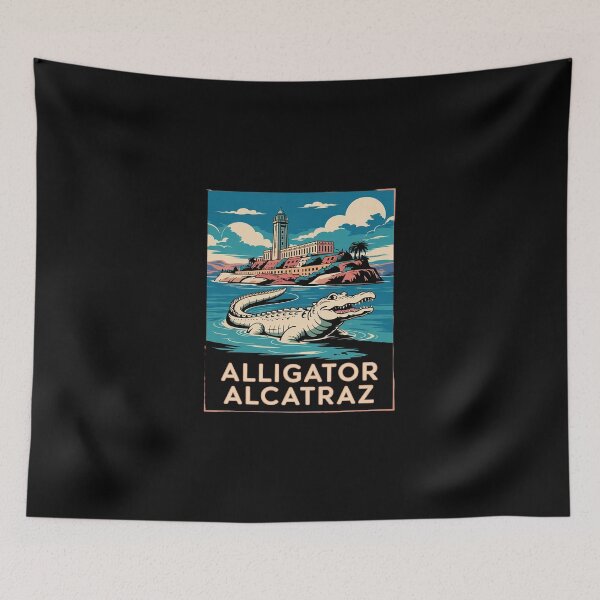Item preview, Alligator Alcatraz Florida Everglades Parody 12  designed and sold by SyntaxClaw.