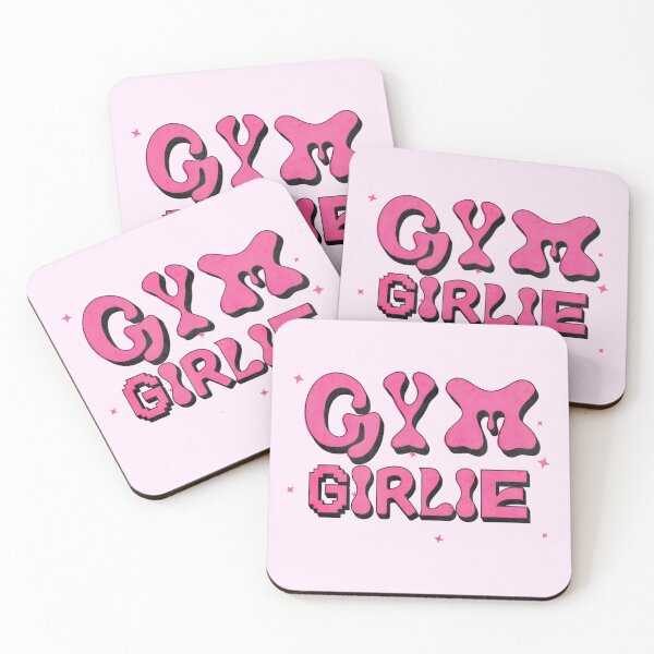Item preview, Gym girlie pink girlie sticker designed and sold by FitMyLifestyle.