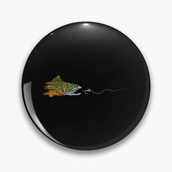 Item preview,  Fly Tying Fly Fishing Brook Trout Dry Fly Tying Fisherman designed and sold by CameronTheBro.