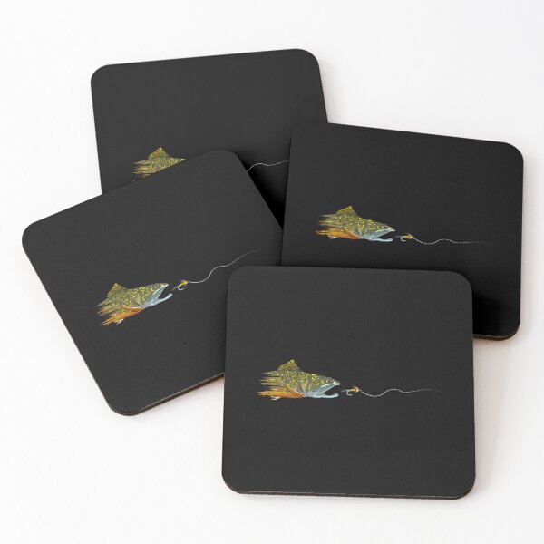 Item preview,  Fly Tying Fly Fishing Brook Trout Dry Fly Tying Fisherman designed and sold by CameronTheBro.
