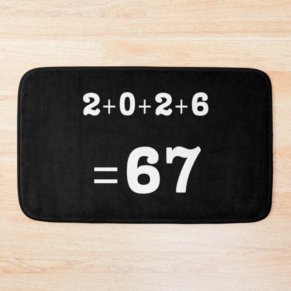 Item preview, 2+0+2+6 = 67 – Funny Math Equation 2026 designed and sold by A-Szczesniak.