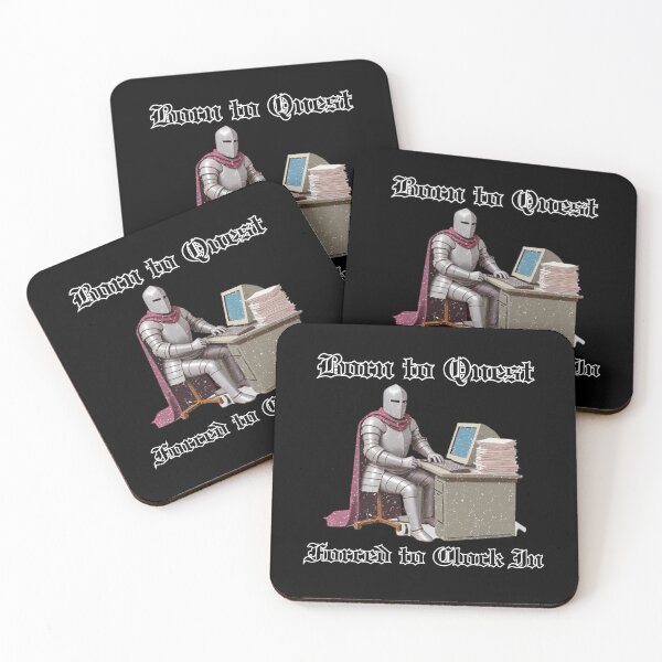 Item preview, Born to Quest, Forced to Clock In – Office Humor for RPG & Fantasy Lovers designed and sold by 9morethan9®.