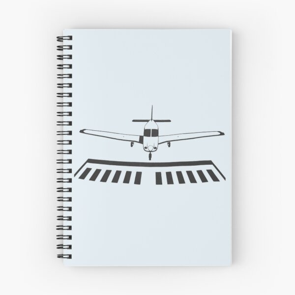 Item preview, small low wing airplane about to land flare designed and sold by PilotandPlane.