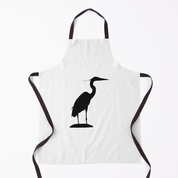 Item preview, Great blue heron silhouette designed and sold by KRFNatureGifts.