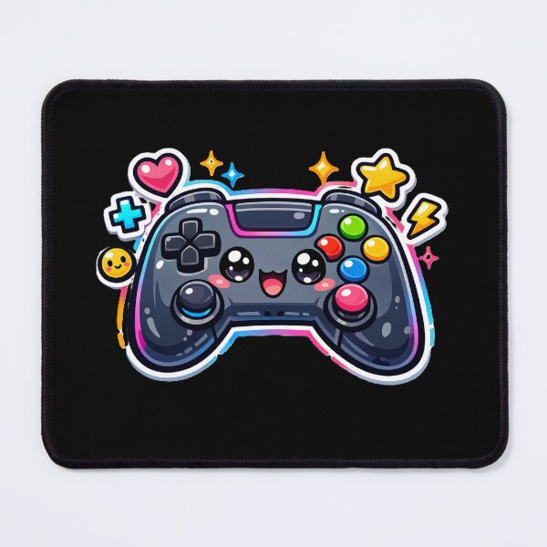 Item preview, Cute Gaming Controller Illustration Kawaii Cartoon Art designed and sold by RsomKhan.
