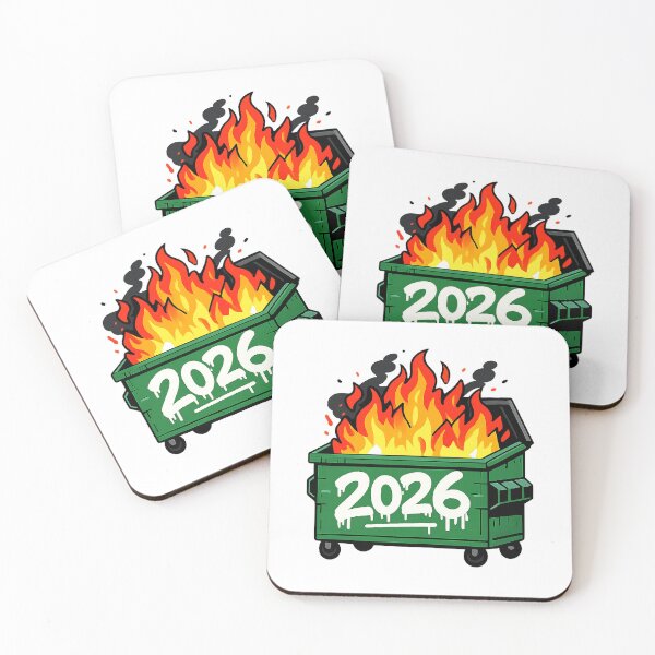 Item preview, 2026 Dumpster Fire Funny New Year Sarcastic Humor  designed and sold by The Junto Shop.
