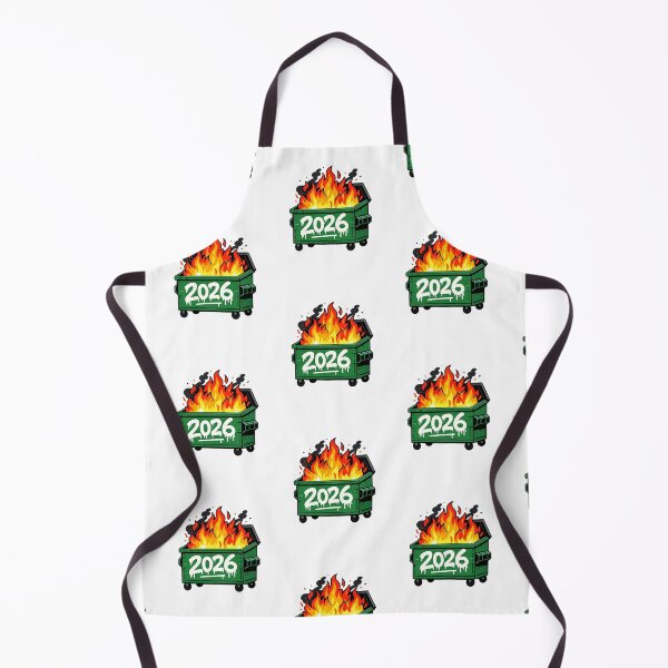 Item preview, 2026 Dumpster Fire Funny New Year Sarcastic Humor designed and sold by The Junto Shop.