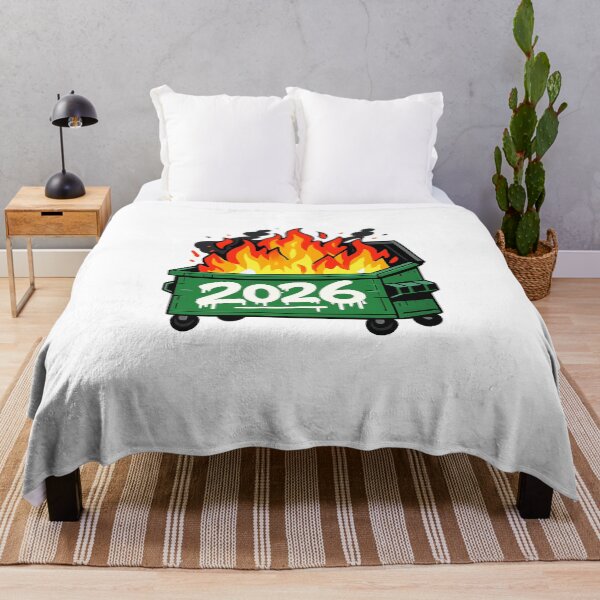 Item preview, 2026 Dumpster Fire Funny New Year Sarcastic Humor  designed and sold by The Junto Shop.