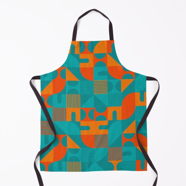 Item preview, Teal and Orange - Geometric Shapes designed and sold by Sheldon Stewart.