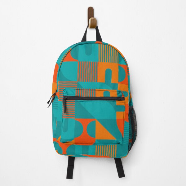 Item preview, Teal and Orange - Geometric Shapes designed and sold by Sheldon Stewart.
