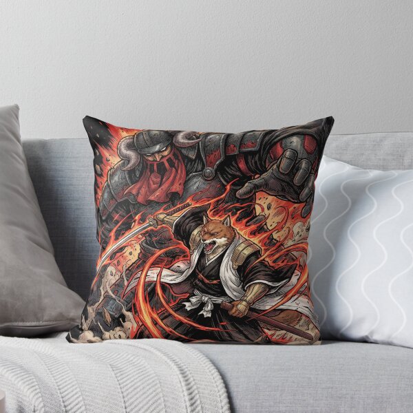 Item preview, Wolf Mask Captain Canine Warrior Bankai Tenken Kokujo Tengen Myo'o Loyal Shinigami Giant Armor Sword Anime Fan Art Portrait Illustration Poster T-Shirt Sticker Print Gift designed and sold by Senpaiwaves.