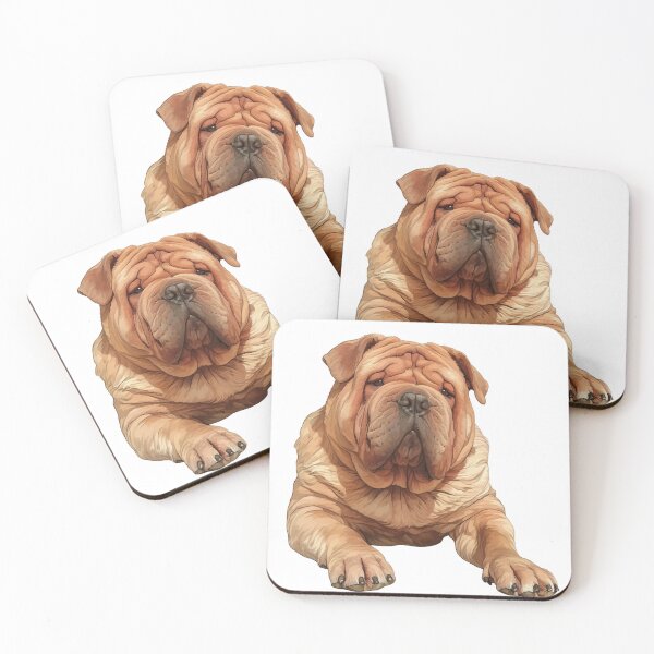 Item preview, Cute Chinese Shar-Pei designed and sold by SMARTKIT  DESIGNAGENCY.