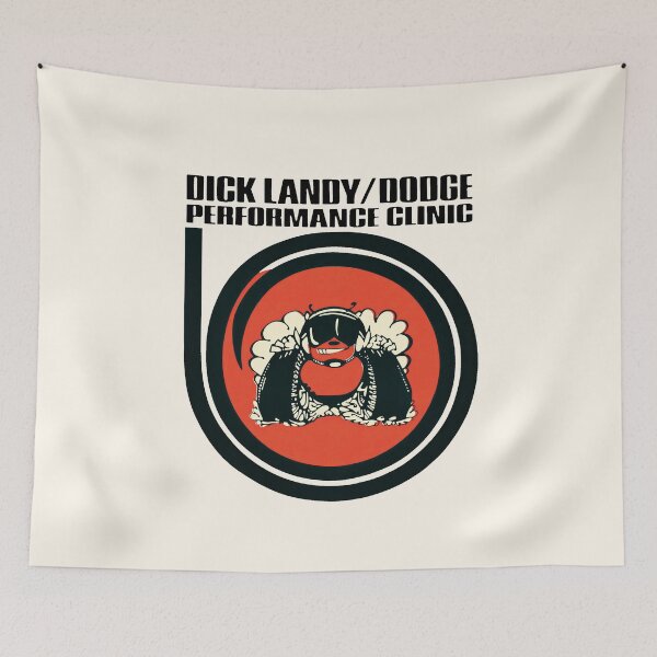 Item preview, Dick Landy Performance Clinic - nostalgia drag racing, vintage Mopar race car designed and sold by retropetrol.