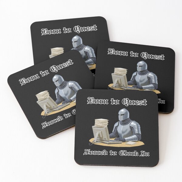Item preview, Born to Quest, Forced to Clock In – Office Humor for RPG & Fantasy Lovers designed and sold by 9morethan9®.