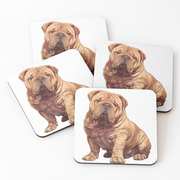 Item preview, Cute Chinese Shar-Pei designed and sold by SMARTKIT  DESIGNAGENCY.